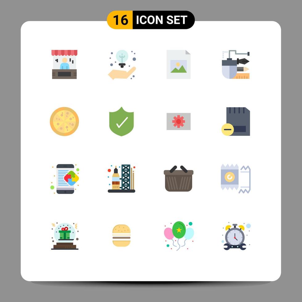 16 kreativ ikoner modern tecken och symboler av skala penna strategi teckning bild redigerbar packa av kreativ vektor design element