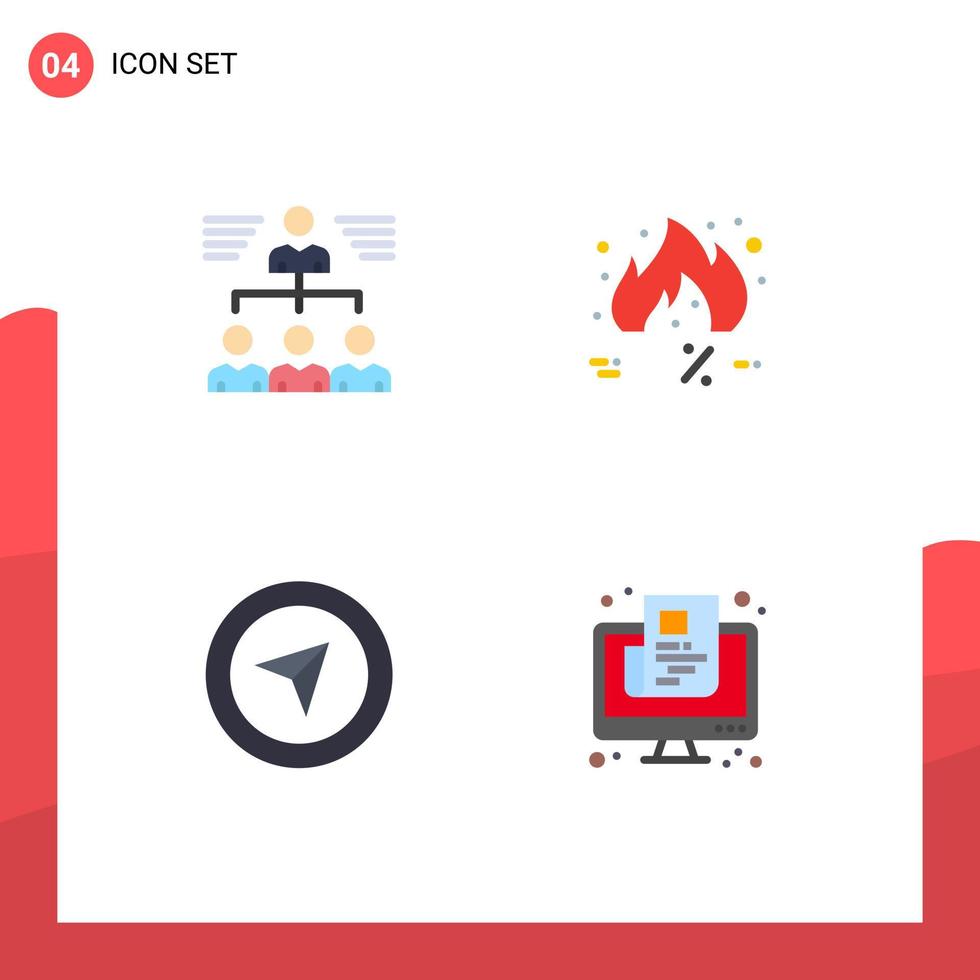 4 universell platt ikoner uppsättning för webb och mobil tillämpningar affärsman trender användare rabatt mus redigerbar vektor design element