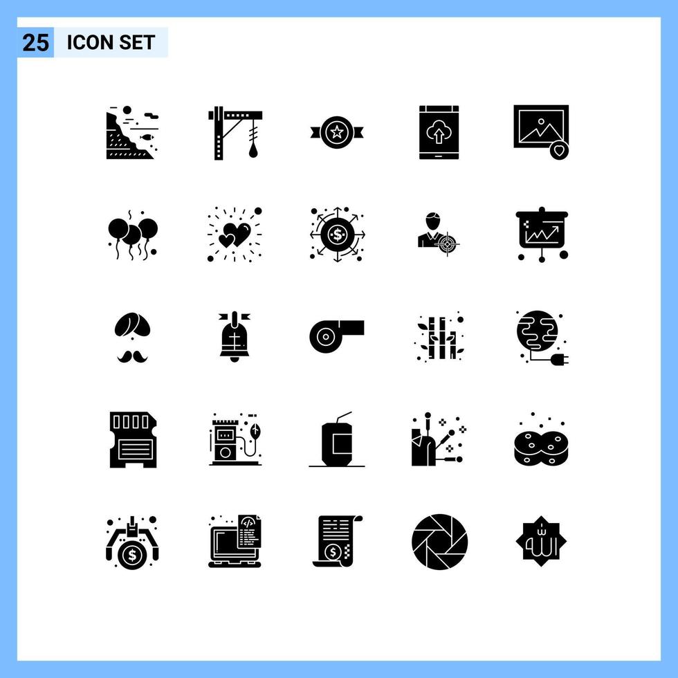 25 kreativ ikoner modern tecken och symboler av lagring moln halloween app medalj redigerbar vektor design element