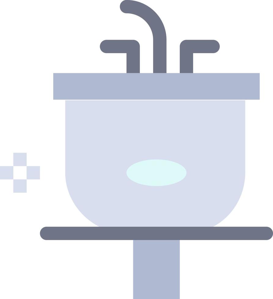 handfat badrum rengöring dusch tvätta platt Färg ikon vektor ikon baner mall