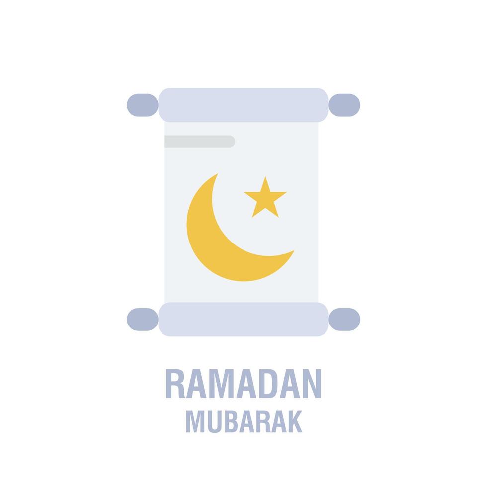 ramadan-symbole muslimisches islamgebet und ramadan kareem dünne liniensymbole setzen moderne flache stilsymbole isoliert auf weiß für infografiken oder webnutzung vektor