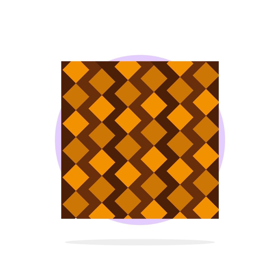 Fliese Bodenplatte quadratische Streifen Fliesen Wand abstrakt Kreis Hintergrund flache Farbe Symbol vektor