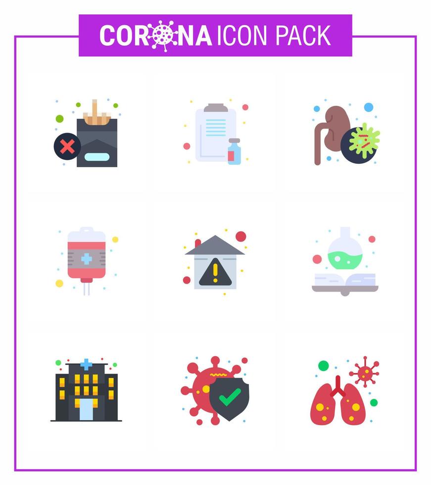 covid19 Corona-Virus-Kontaminationsprävention blaues Symbol 25 Pack wie Heimbehandlung Medizin Erholungsvirus virales Coronavirus 2019nov Krankheitsvektor-Designelemente vektor