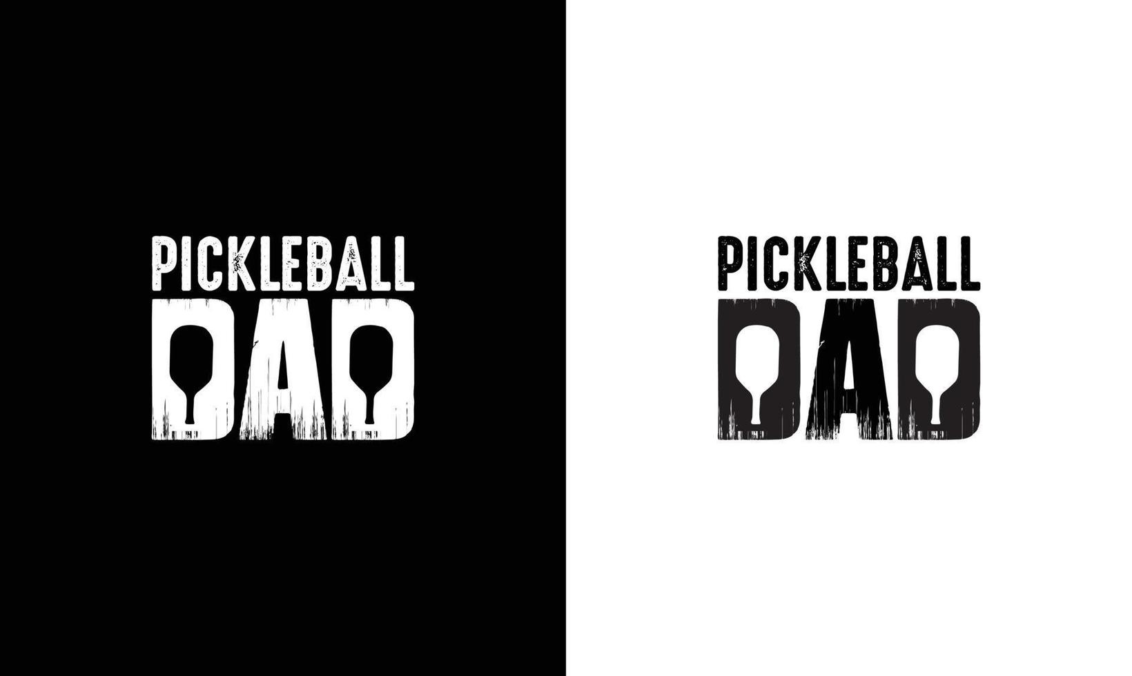 Pickleball-Zitat-T-Shirt-Design, Typografie vektor