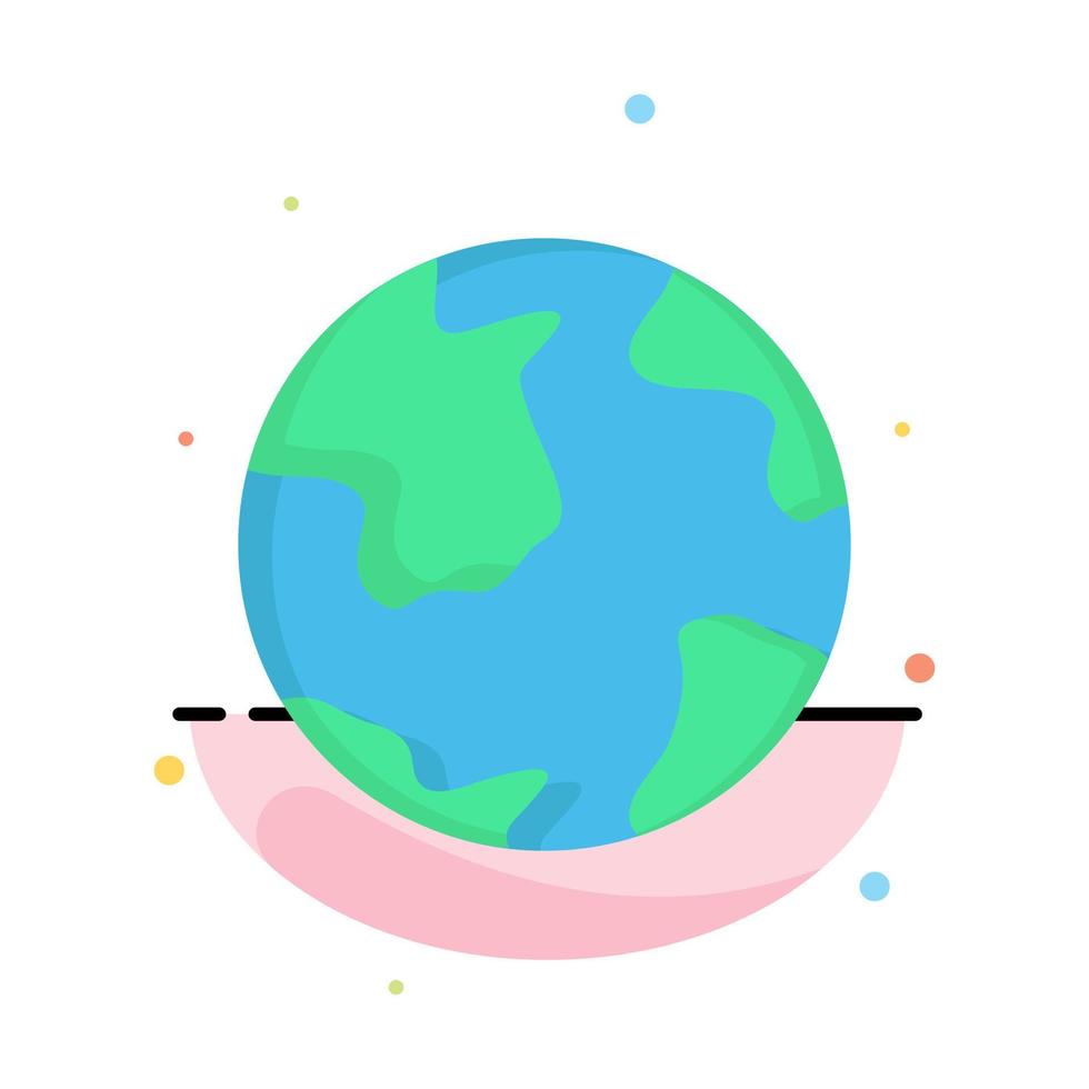 jord klot värld geografi upptäckt platt Färg ikon vektor