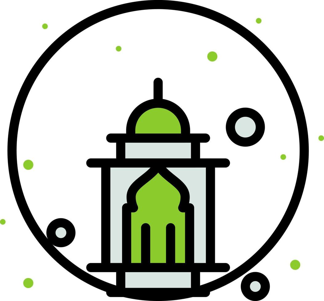 ramadan-symbole muslimisches islamgebet und ramadan kareem dünne liniensymbole setzen moderne flache stilsymbole isoliert auf weiß für infografiken oder webnutzung vektor