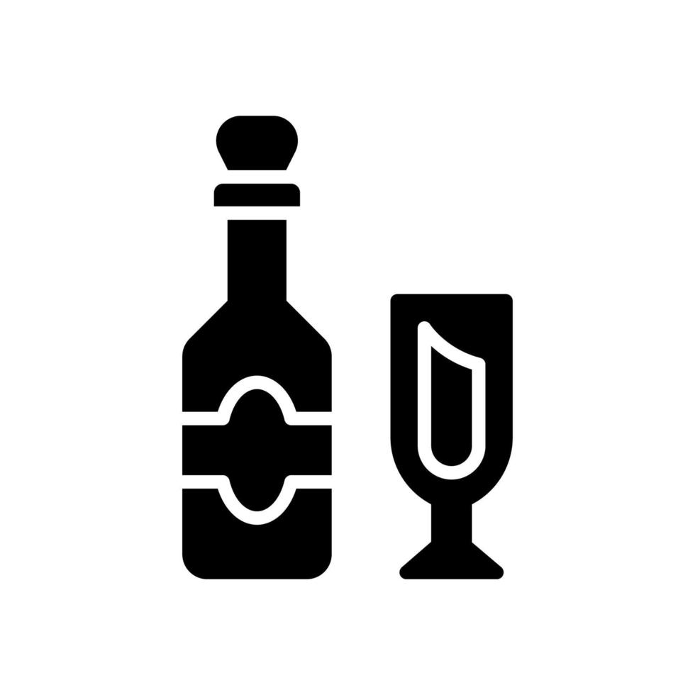 Weinsymbol für Ihre Website, Ihr Handy, Ihre Präsentation und Ihr Logo-Design. vektor