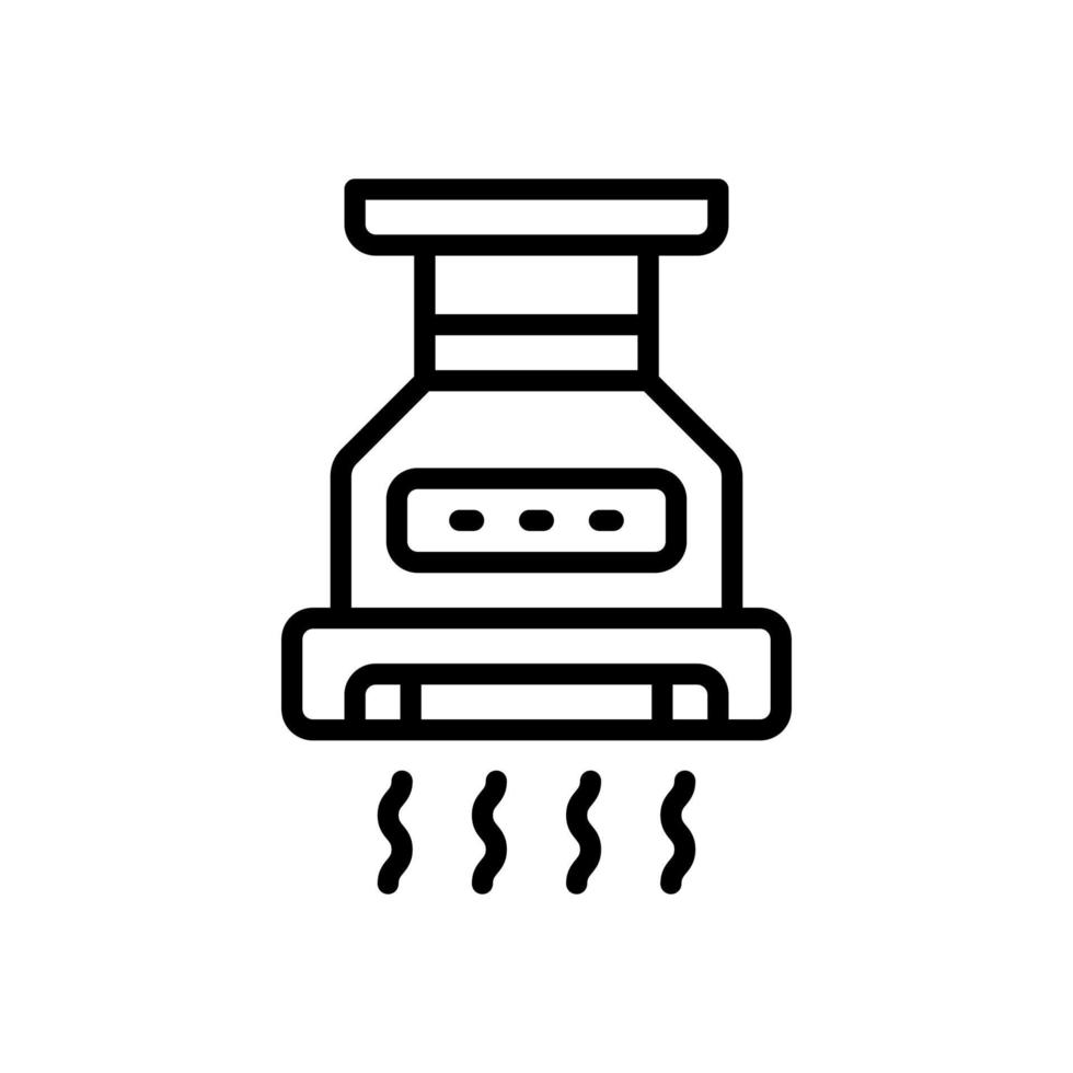 Dunstabzugshaubensymbol für Ihre Website, Ihr Handy, Ihre Präsentation und Ihr Logo-Design. vektor