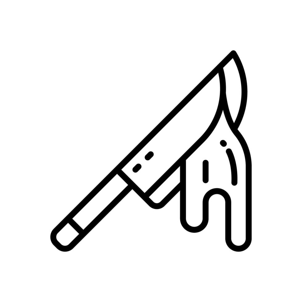 kniv ikon för din hemsida, mobil, presentation, och logotyp design. vektor