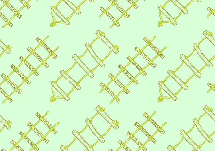 Fri Rope Stegar Seamless Pattern Vector Illustration