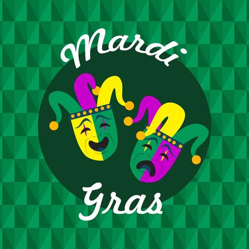 mardi gras parade illustration vektor