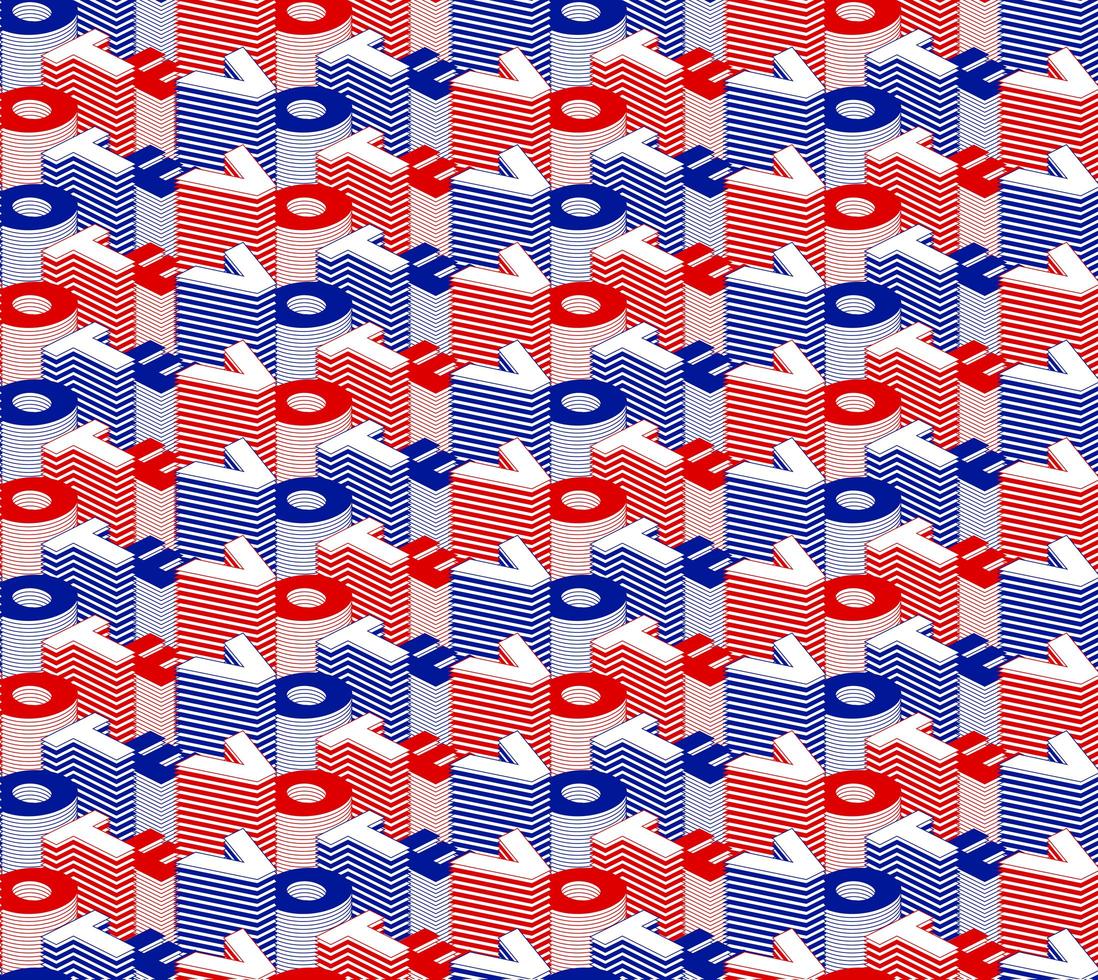 rösta sömlösa mönster. vektor sömlösa mönster omröstning text valdagen usa debatt om presidenten röstar 2020. val banner design, politisk flygblad vektor skrivfel valdag symboliska element