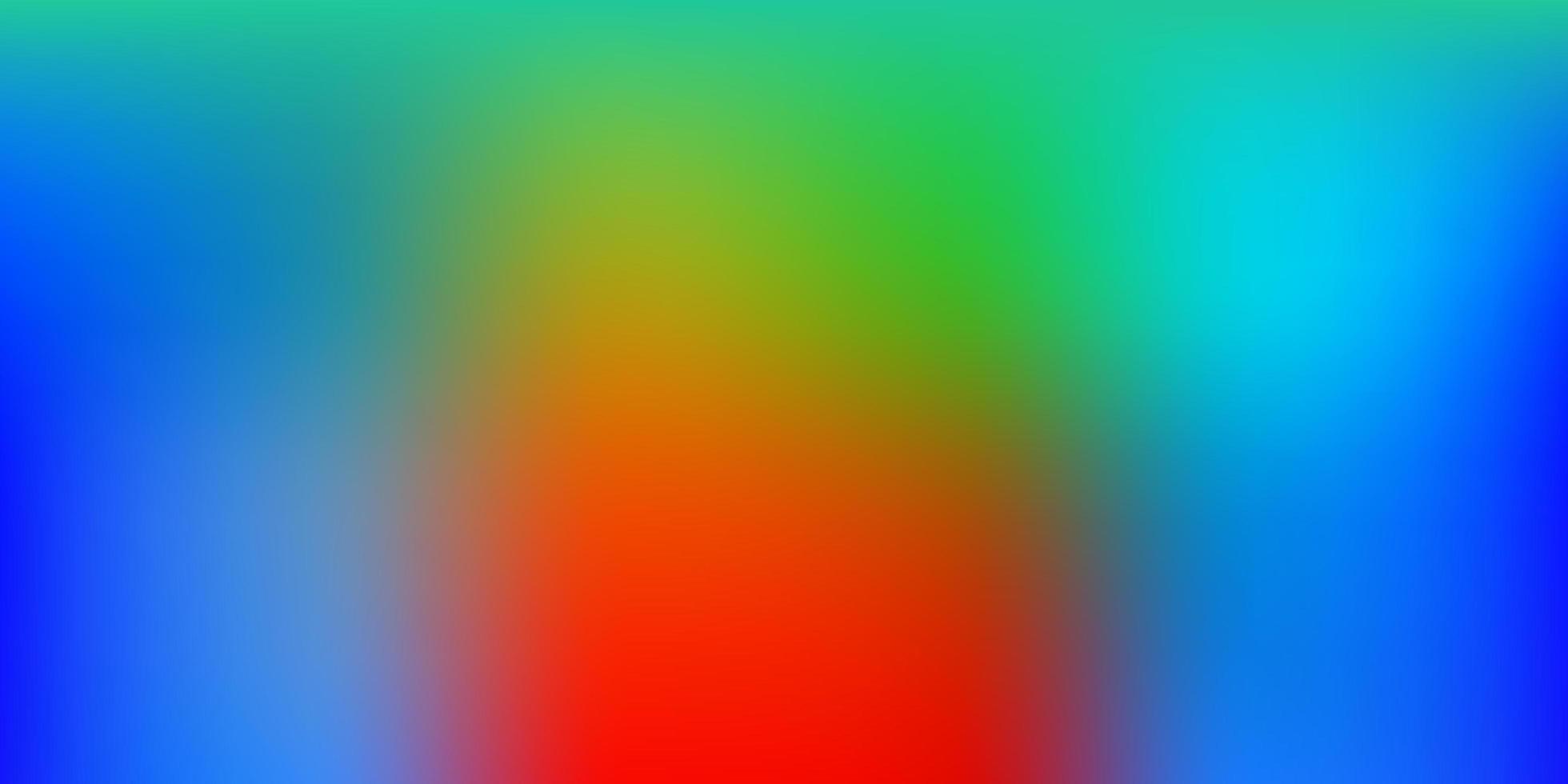 ljus flerfärgad vektor suddig bakgrund.
