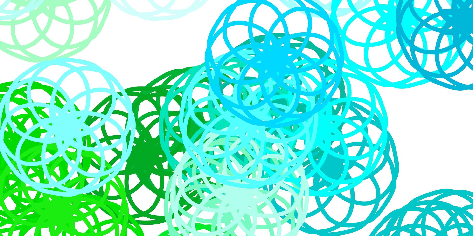 hellblaue, grüne Vektortextur mit Scheiben vektor