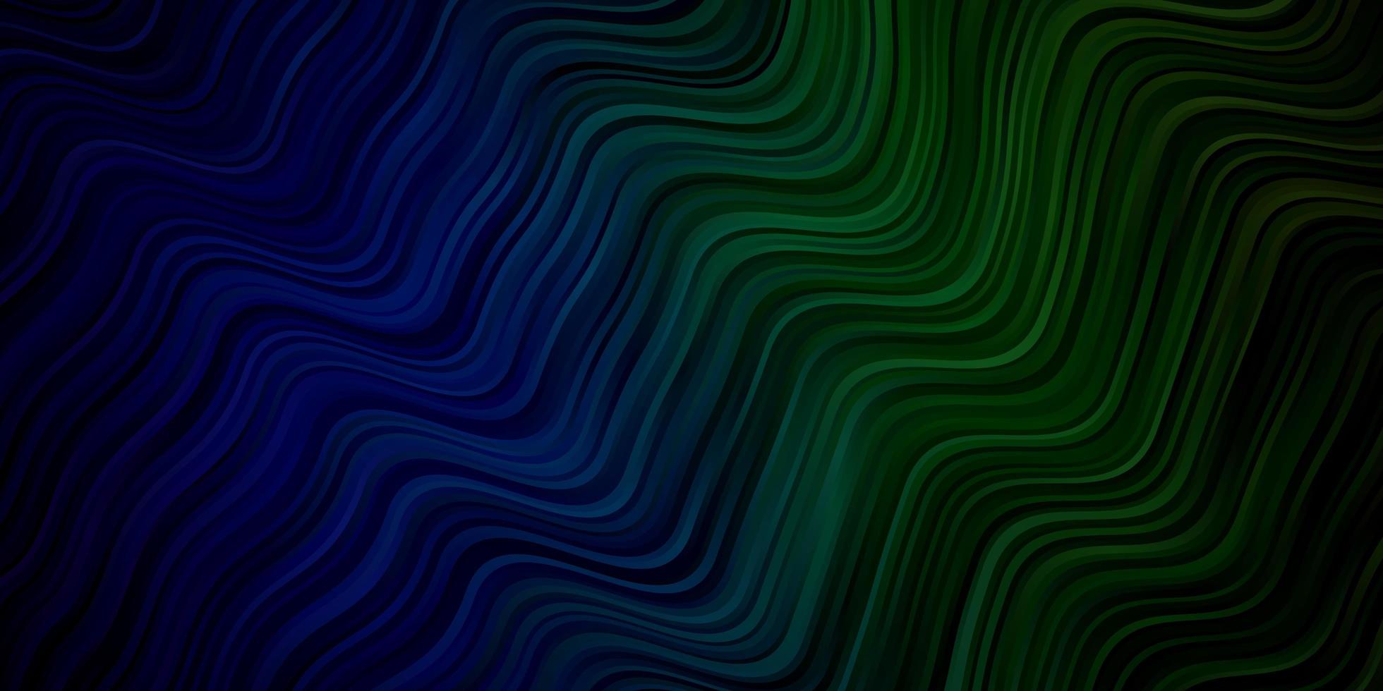 ljusblått, grönt vektormönster med sneda linjer. vektor
