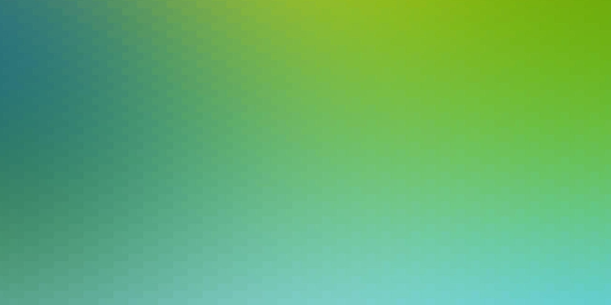 ljusblå, grön vektormall i rektanglar. vektor