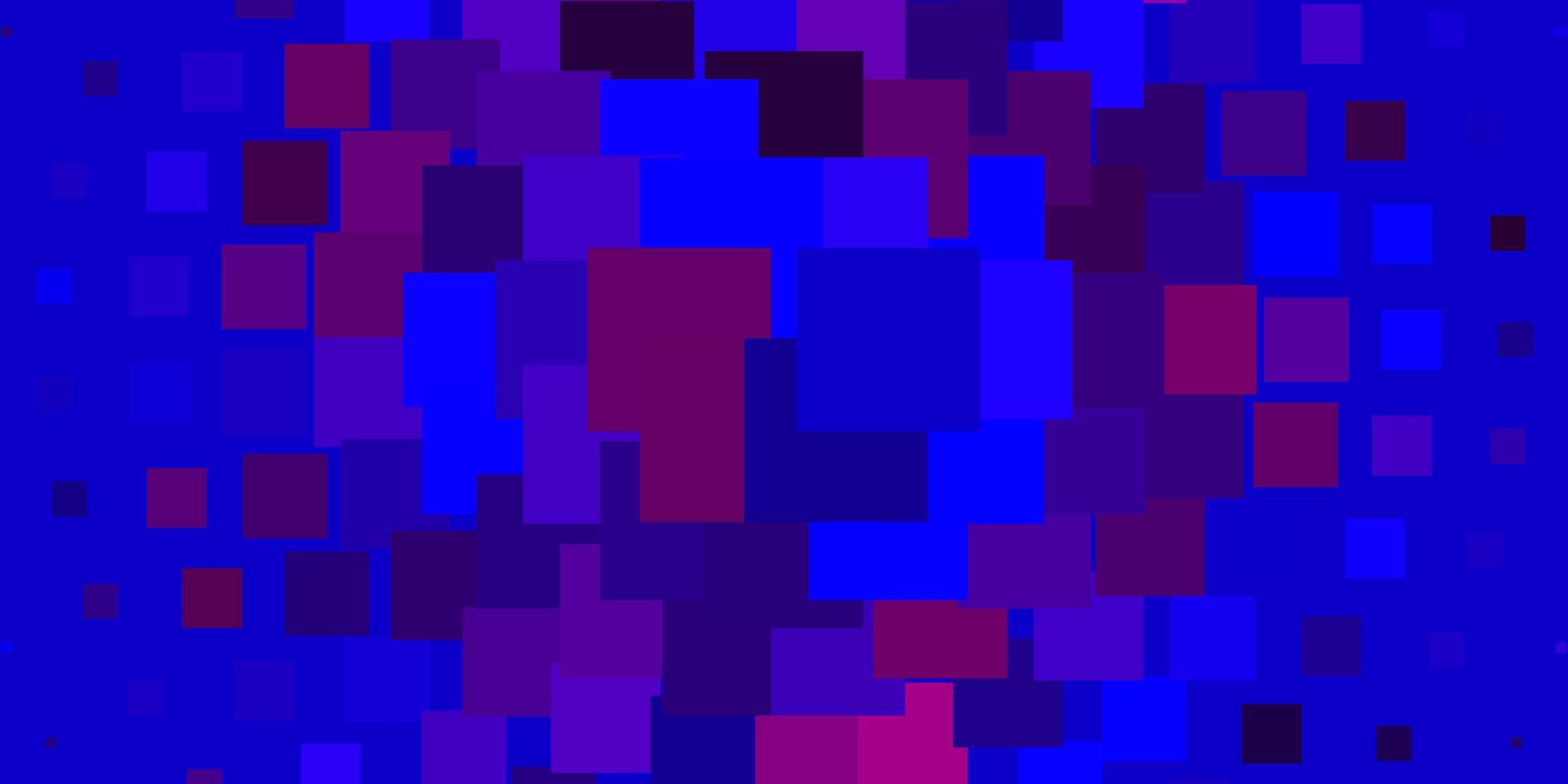 hellblauer, roter Vektorhintergrund mit Rechtecken. vektor