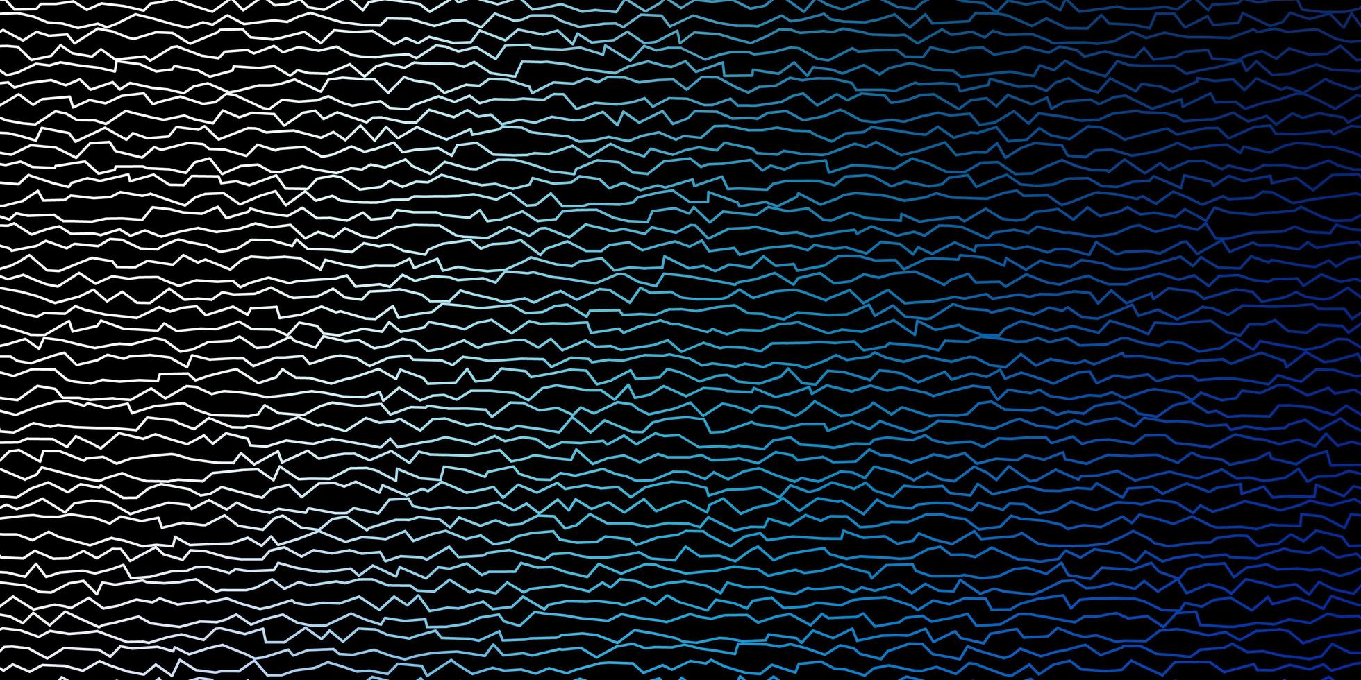 dunkelblaues Vektorlayout mit schiefen Linien. vektor