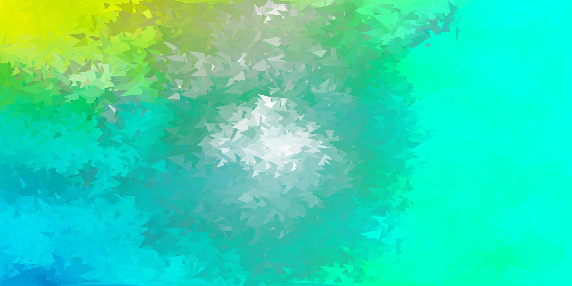 hellgrüne Vektor geometrische polygonale Tapete.