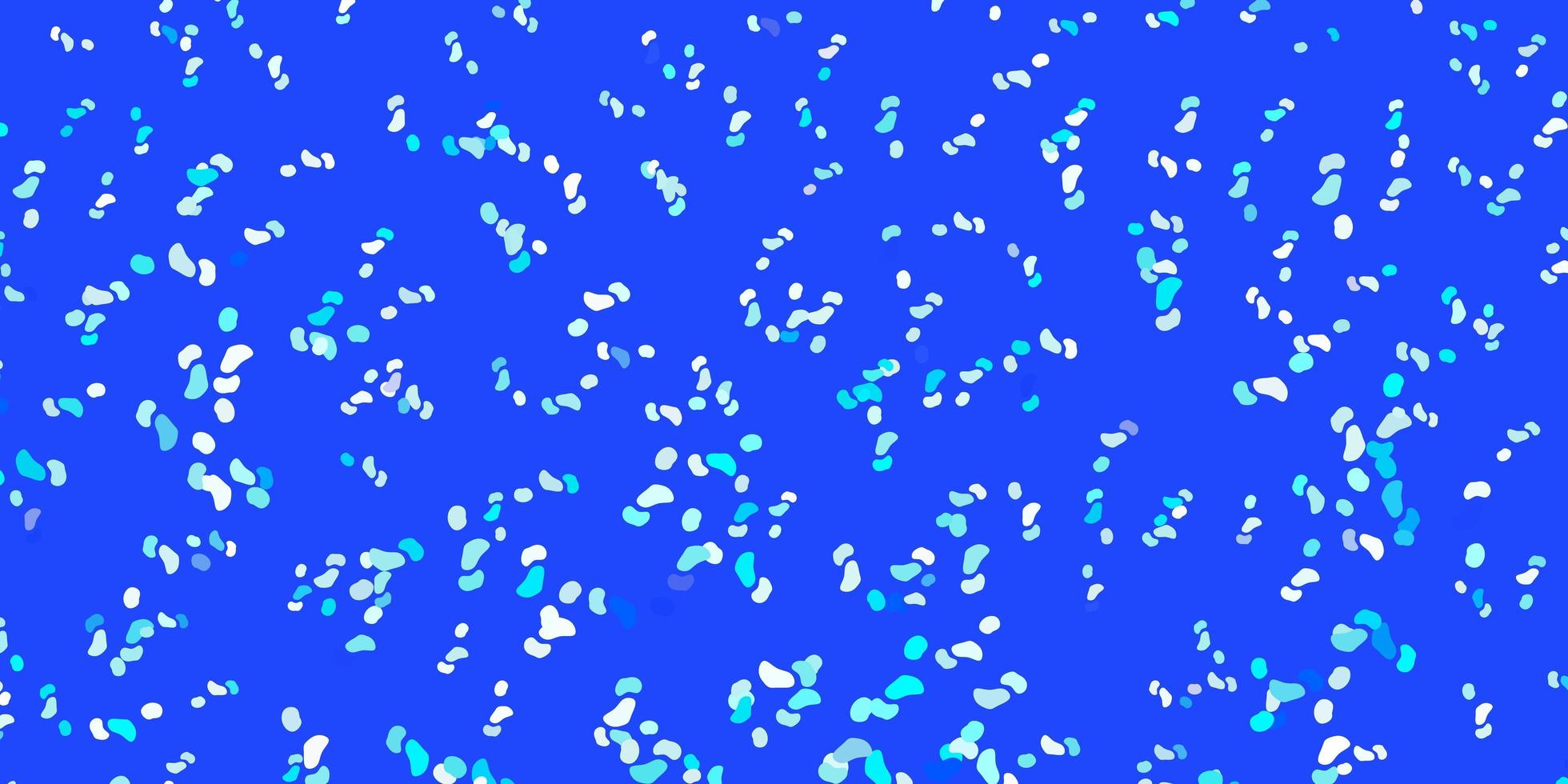 ljusblå vektormall med abstrakta former. vektor