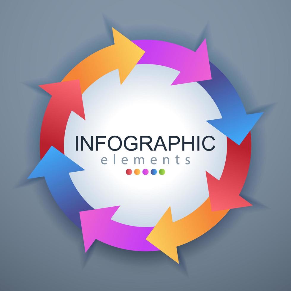 moderne Infografik Unternehmens- und Geschäftsbanner-Vorlage vektor