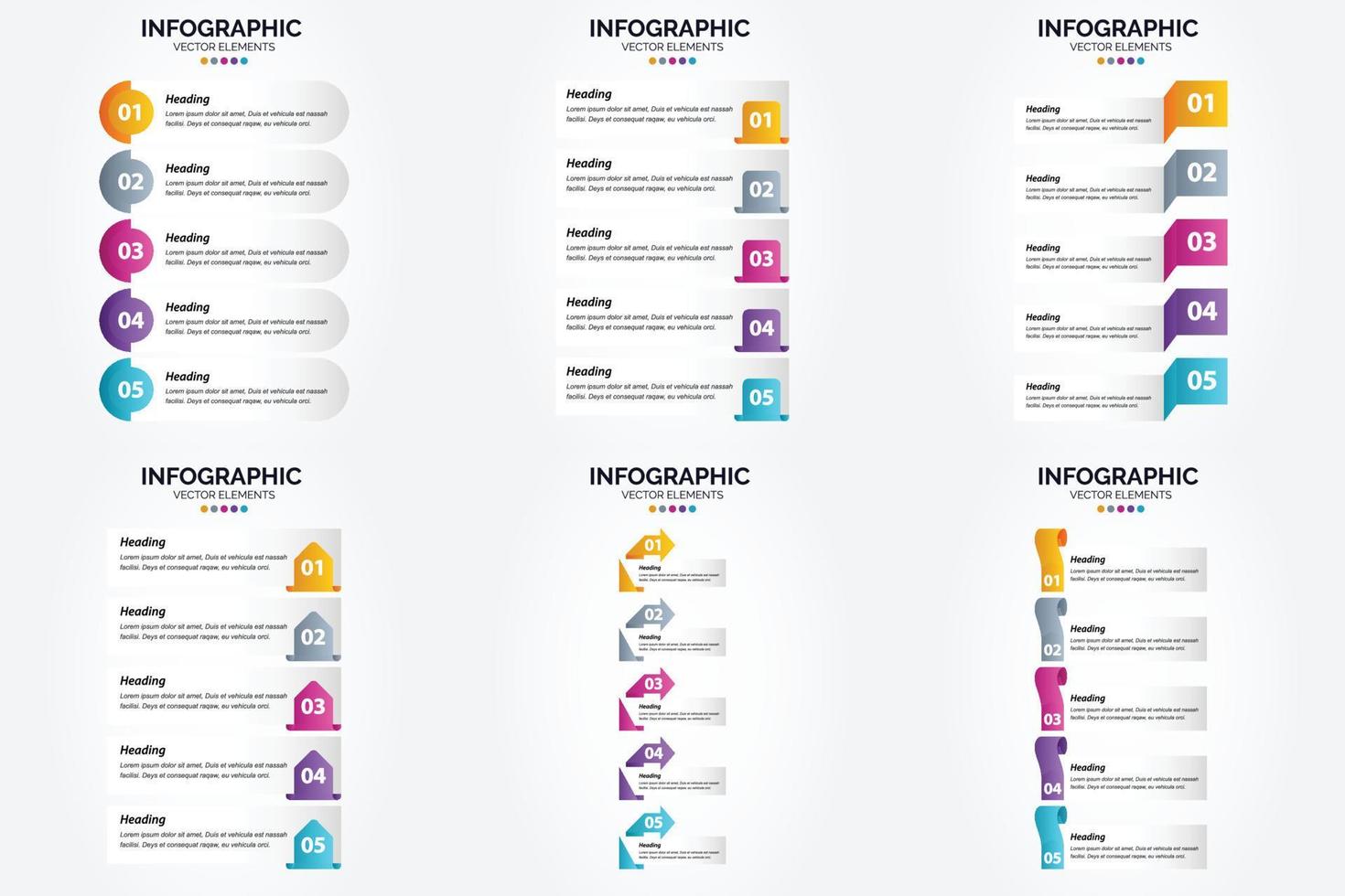 verwenden sie dieses infografik-set mit vektorillustrationen für die werbung ihrer broschüre. Flyer. oder Magazin. vektor