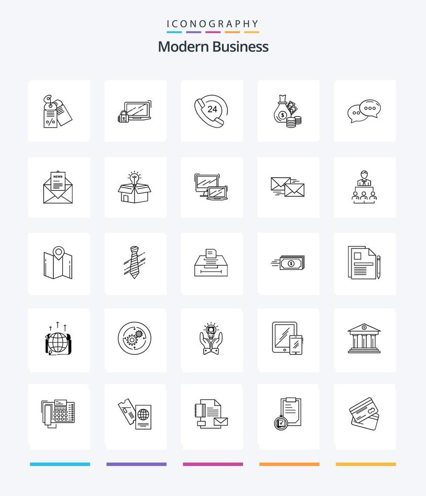 kreativ modern företag 25 översikt ikon packa sådan som guld. företag. logga in. Bank. Stöd vektor