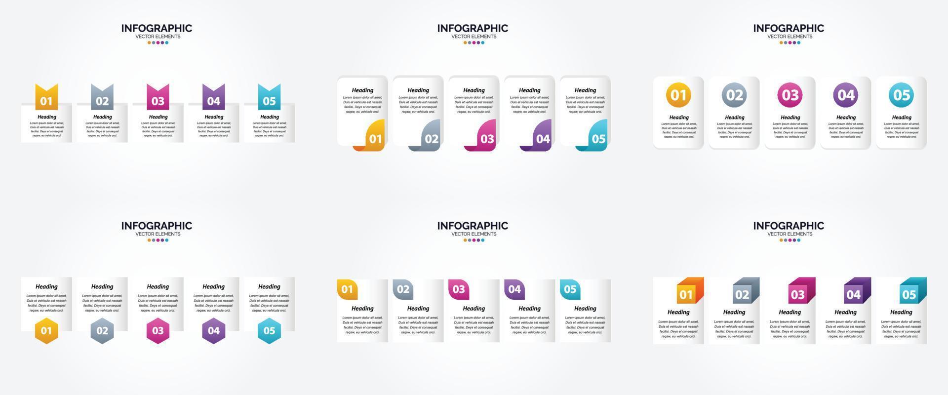 vektor illustration infographics platt design uppsättning för reklam broschyr flygblad och tidskrift