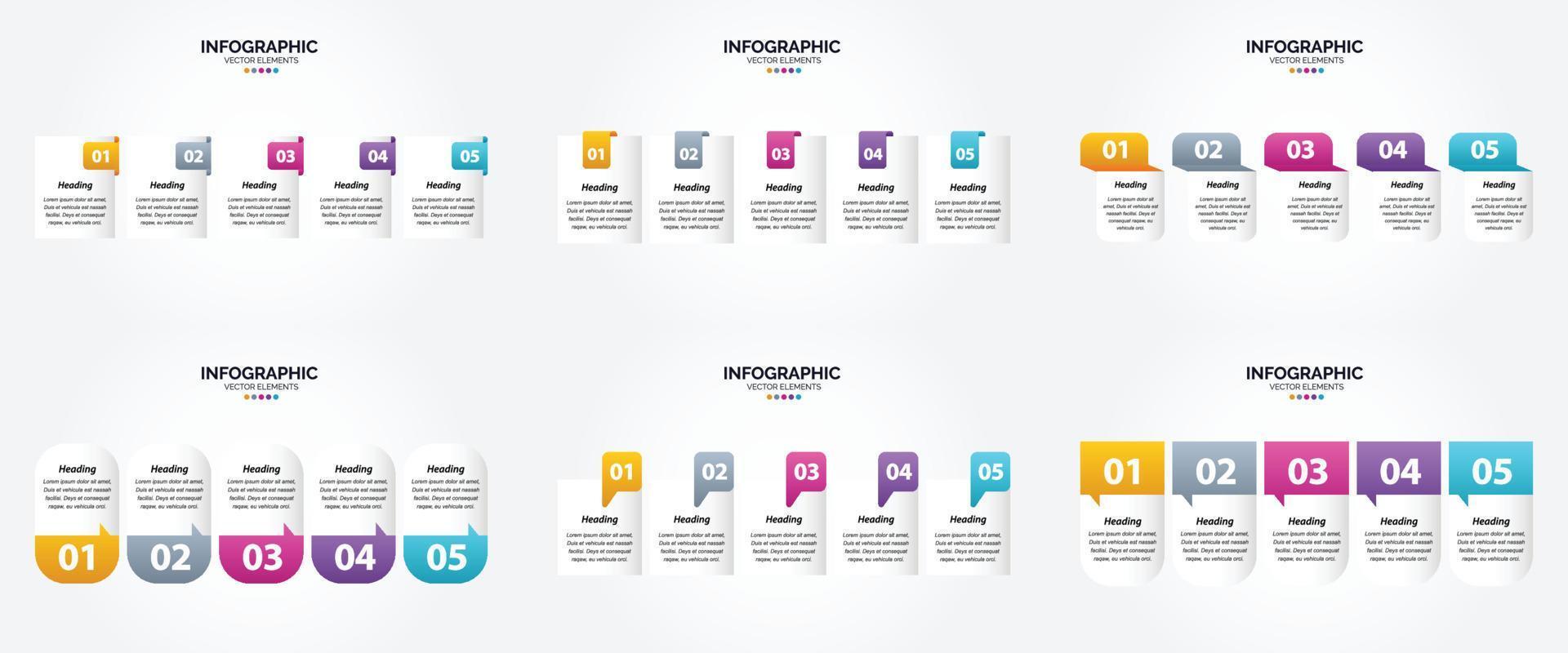 vektor illustration infographics platt design uppsättning för reklam broschyr flygblad och tidskrift