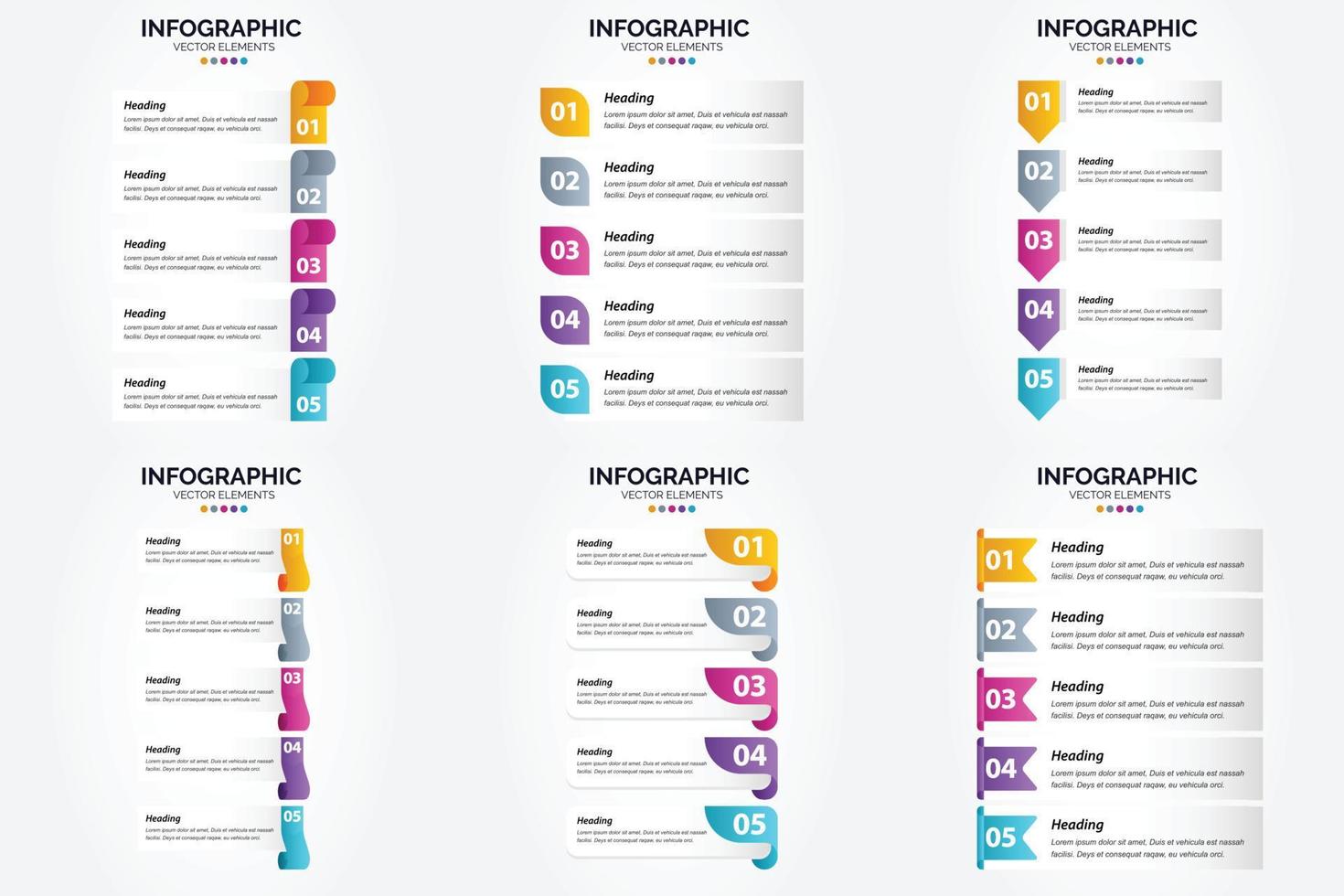 vektor illustration infographics platt design uppsättning för reklam broschyr flygblad och tidskrift