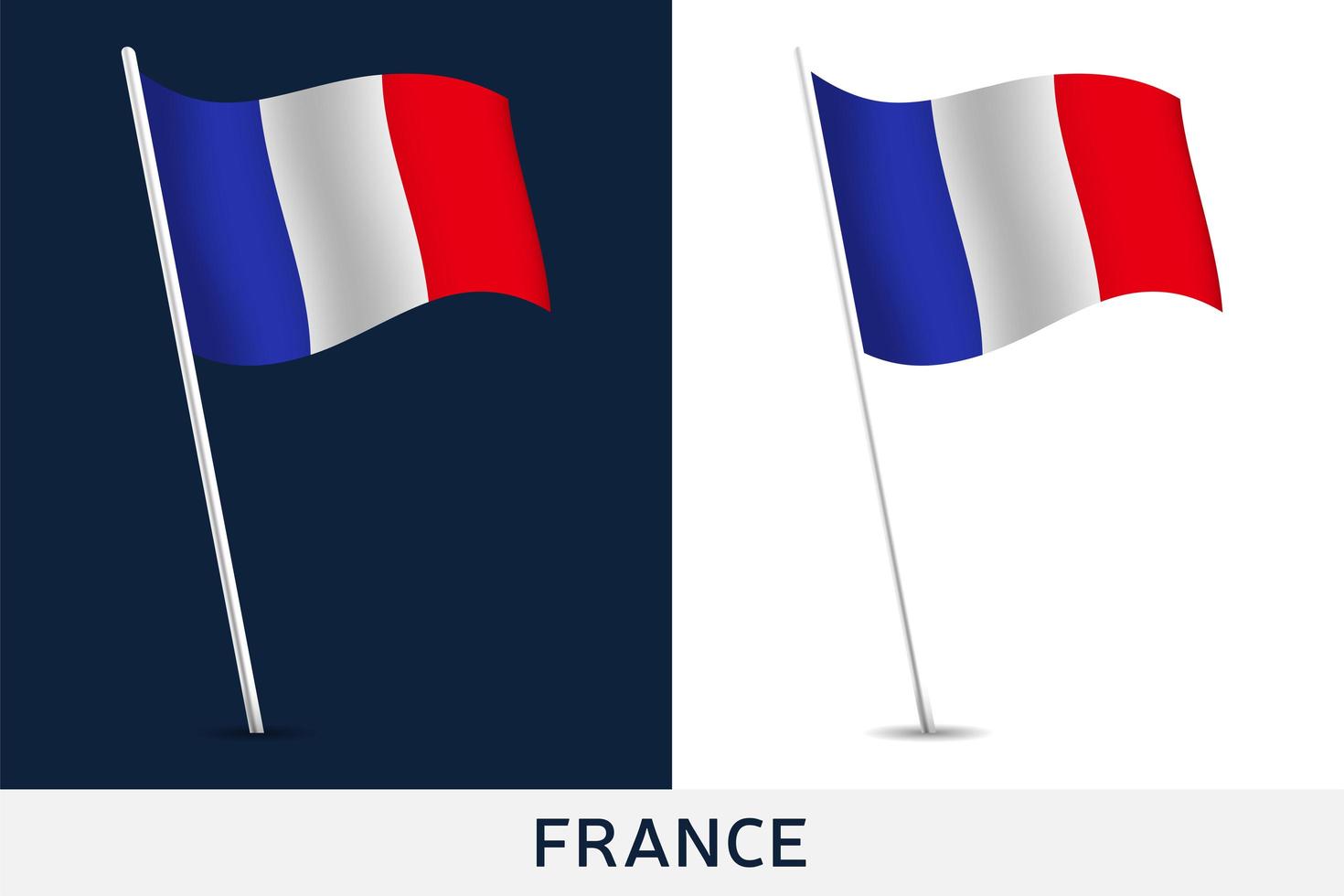 Frankreich Vektor Flagge