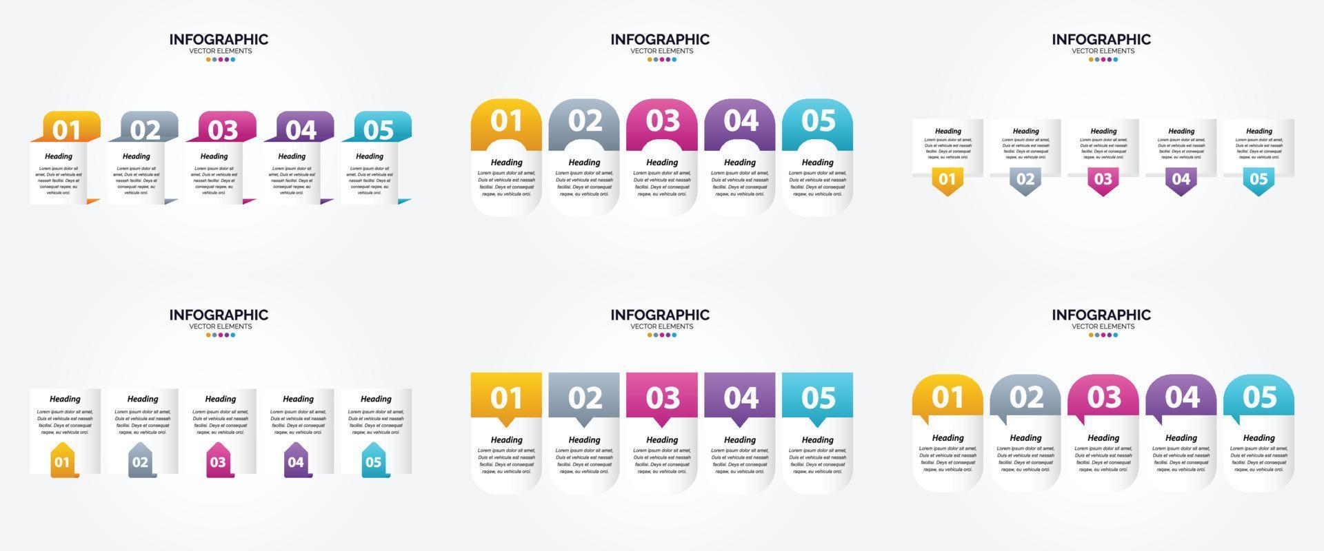 vektor illustration infographics platt design uppsättning för reklam broschyr flygblad och tidskrift