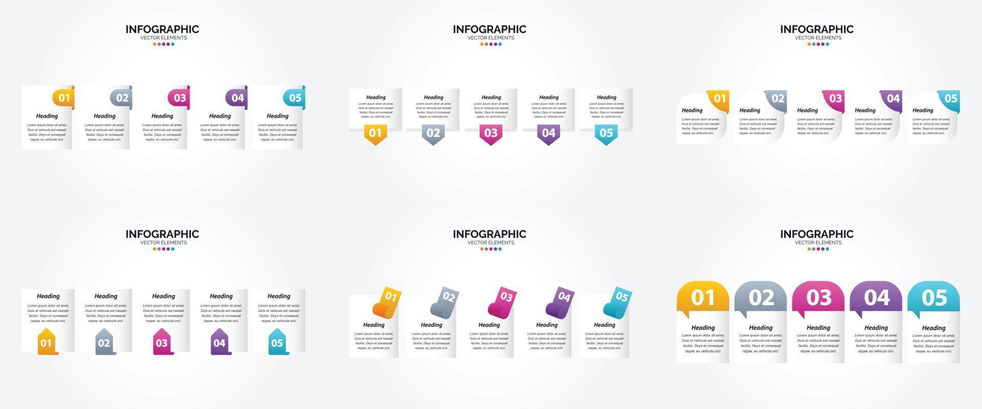 vektor illustration infographics platt design uppsättning för reklam broschyr flygblad och tidskrift