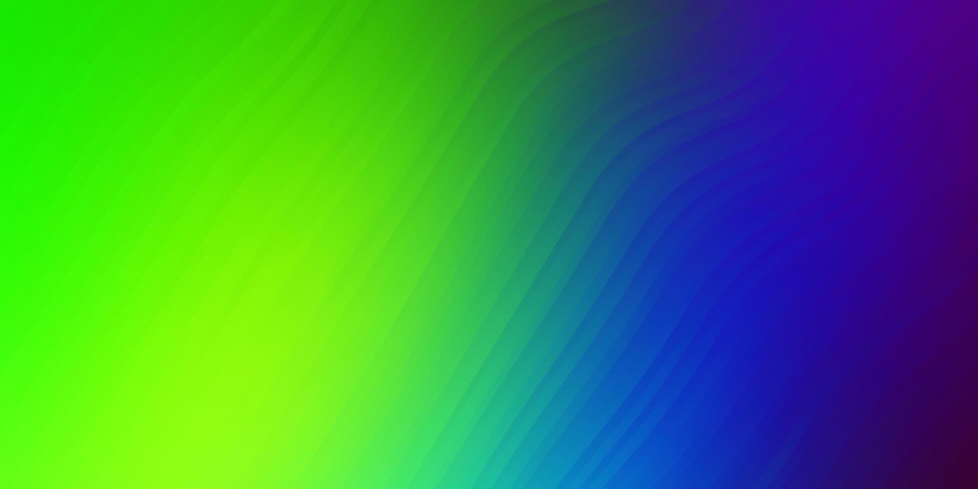 dunkler mehrfarbiger Vektorhintergrund mit Linien. vektor