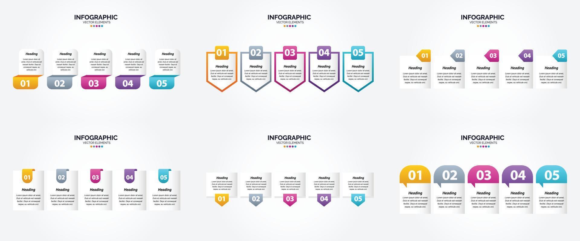 vektor illustration infographics platt design uppsättning för reklam broschyr flygblad och tidskrift