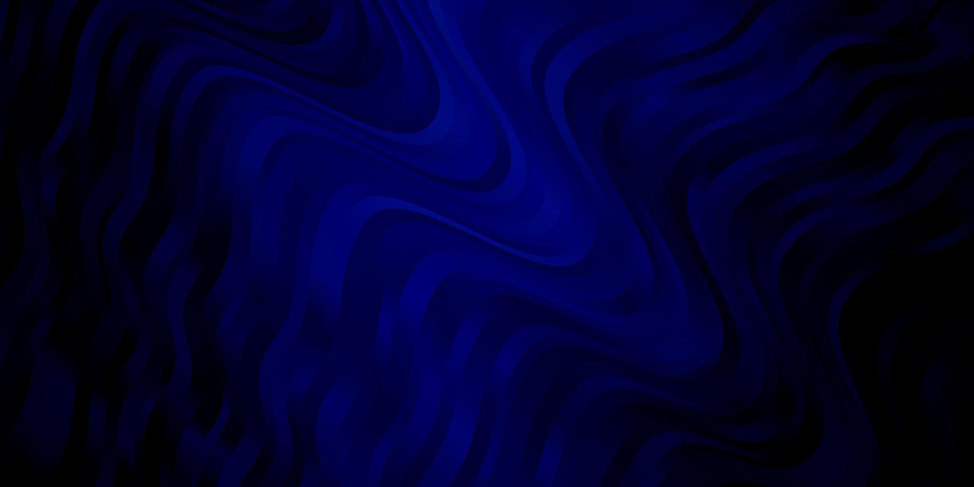 dunkelblaues Vektormuster mit schiefen Linien vektor