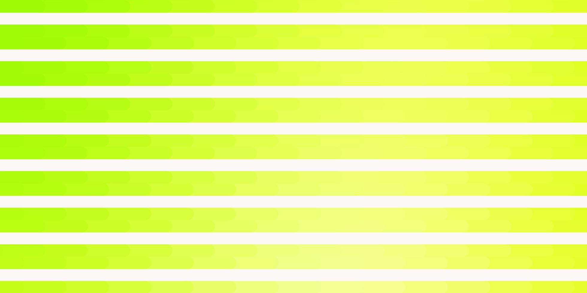 ljusgrönt, gult vektormönster med linjer. vektor