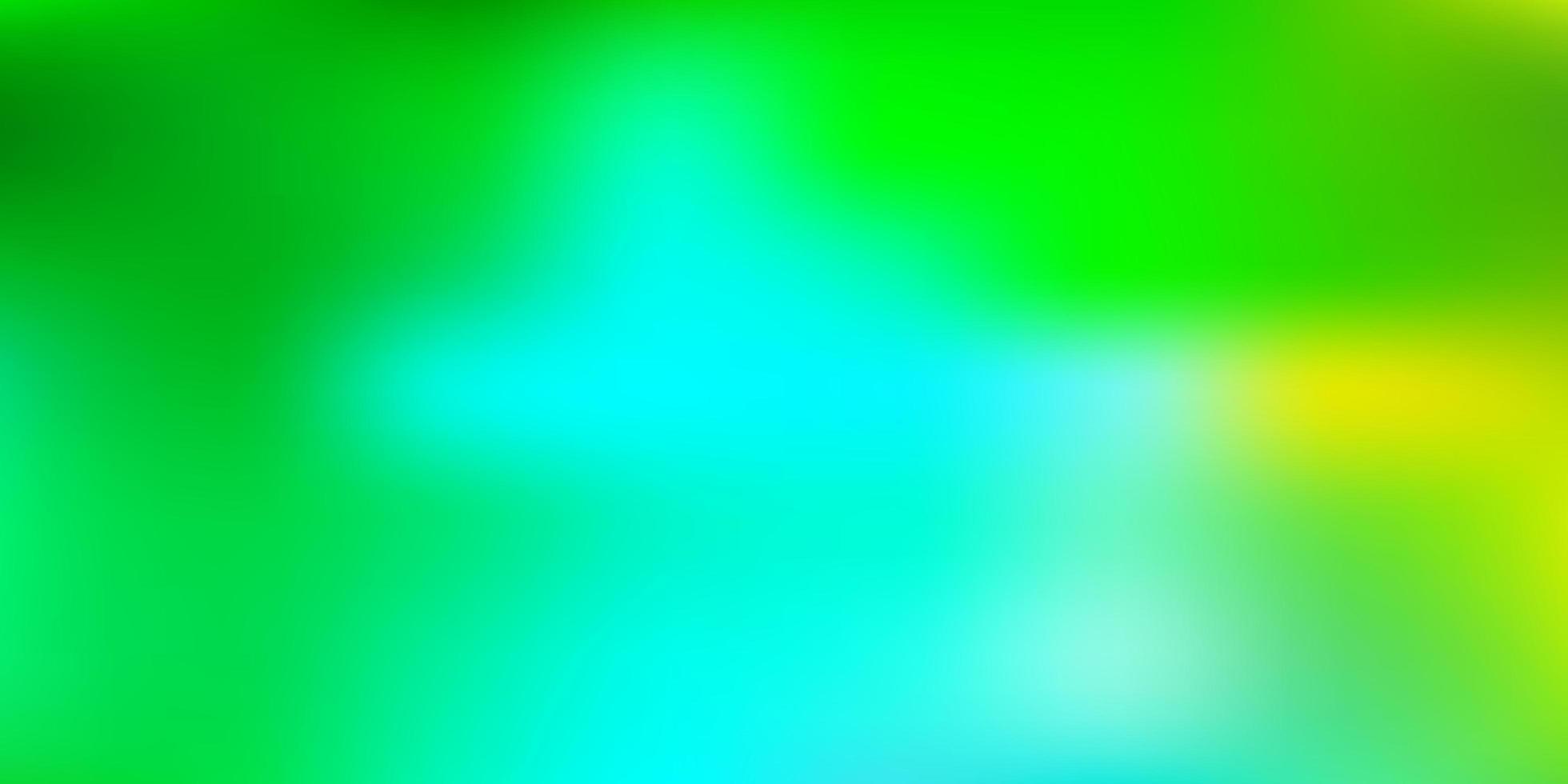 hellblaue, grüne Vektorunschärfeschablone. vektor