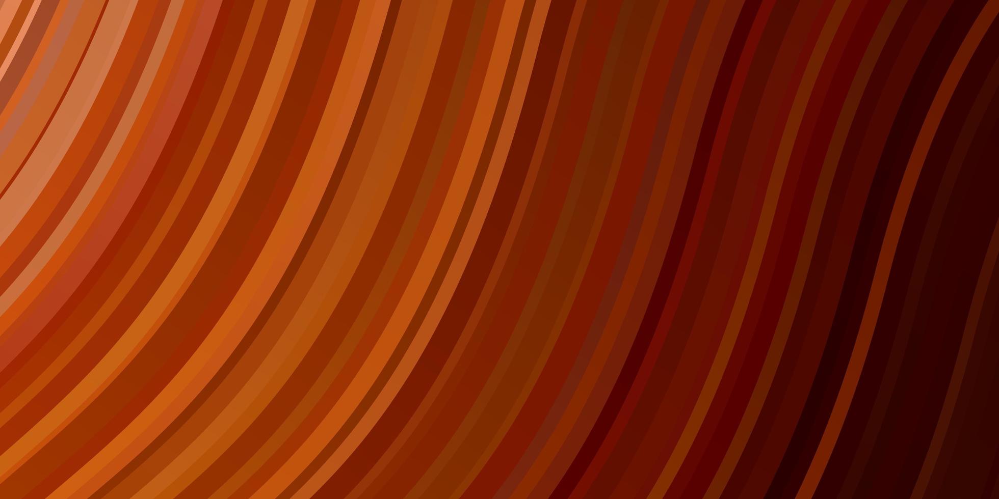 ljus orange vektor layout med sneda linjer.