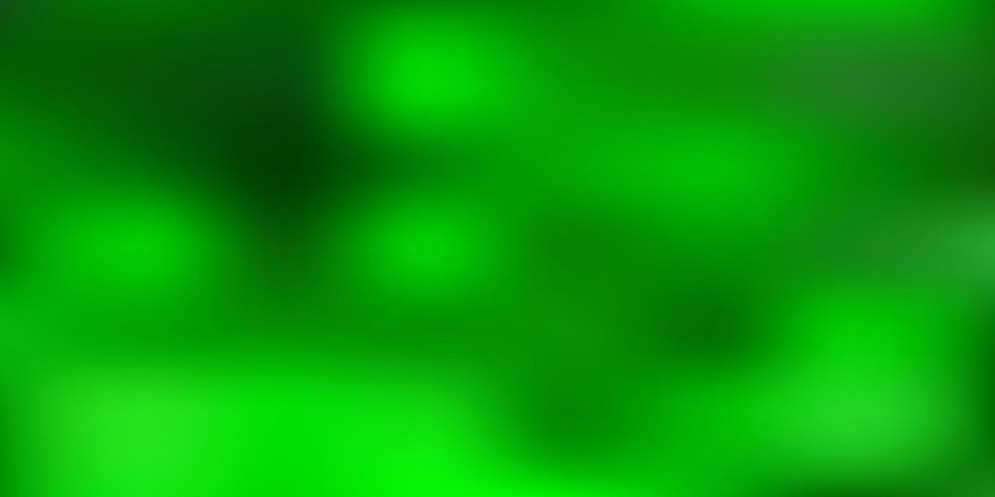 hellgrüne Vektorunschärfezeichnung. vektor