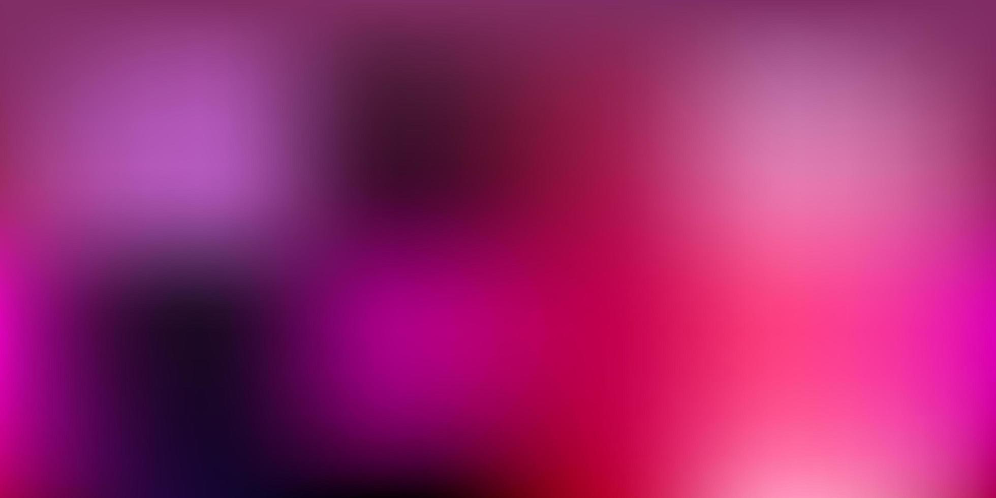 dunkelviolettes, rosa Vektorverlaufsunschärfe-Layout. vektor