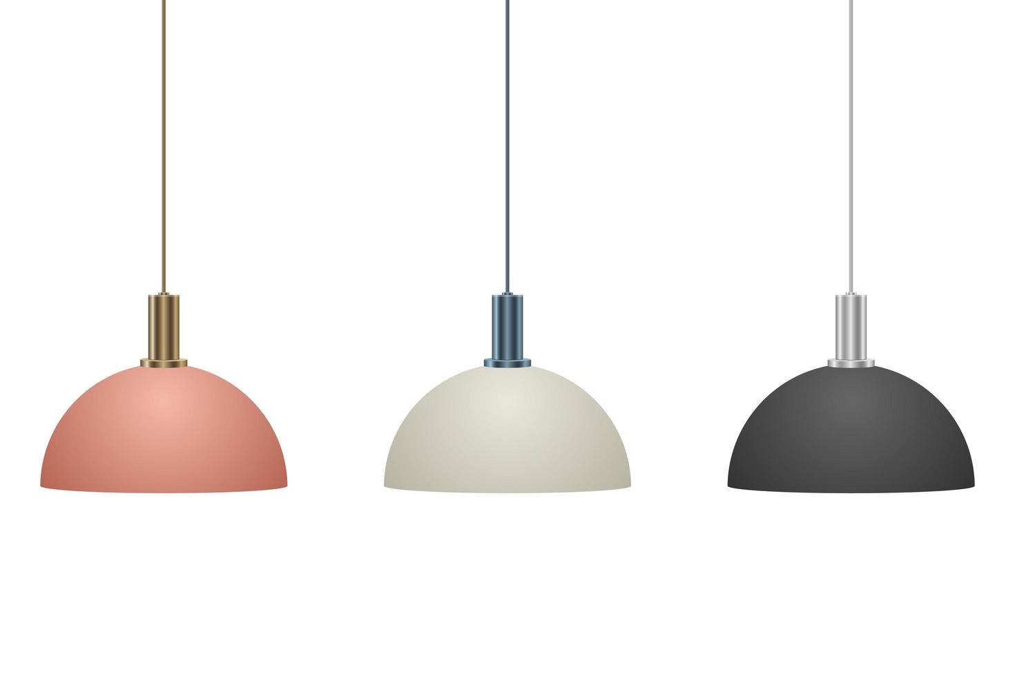 hängande modern lampa vektor design illustration isolerad på vit bakgrund