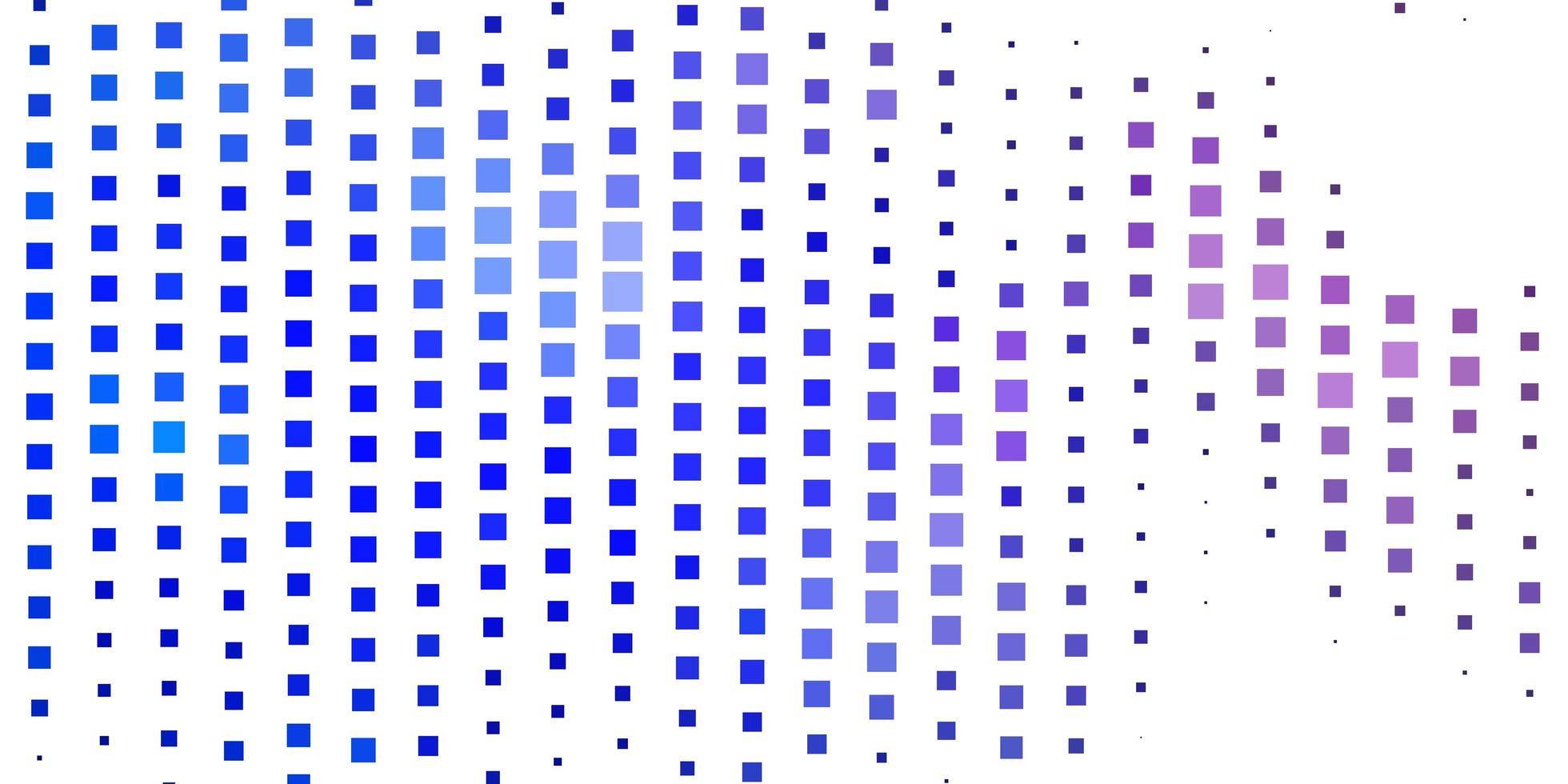 hellrosa, blaues Vektormuster im quadratischen Stil. vektor