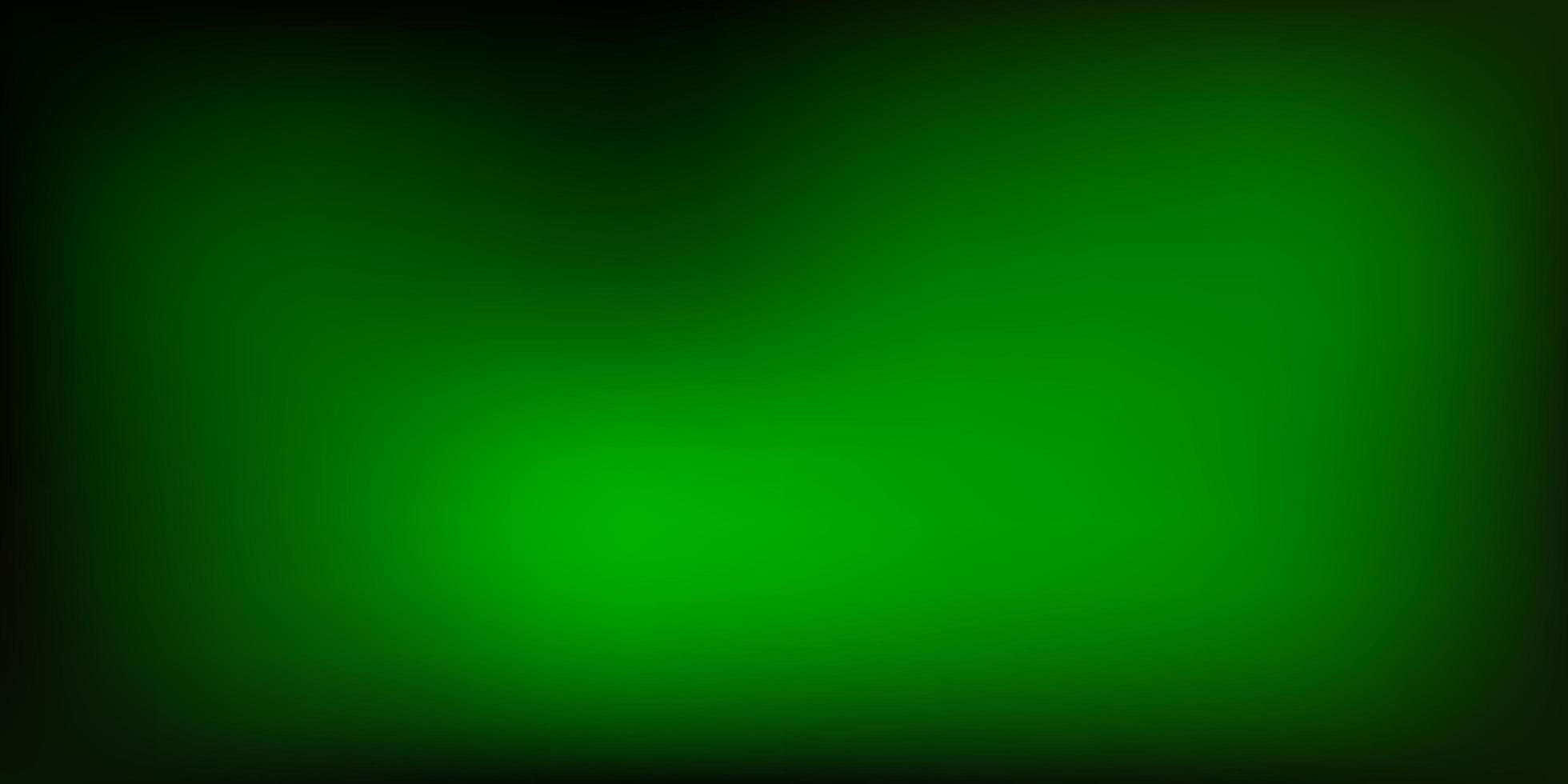 dunkelgrüner Vektor unscharfer Hintergrund.