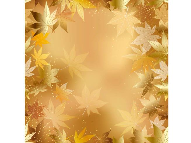 A seamless autumn background, vector illustration.