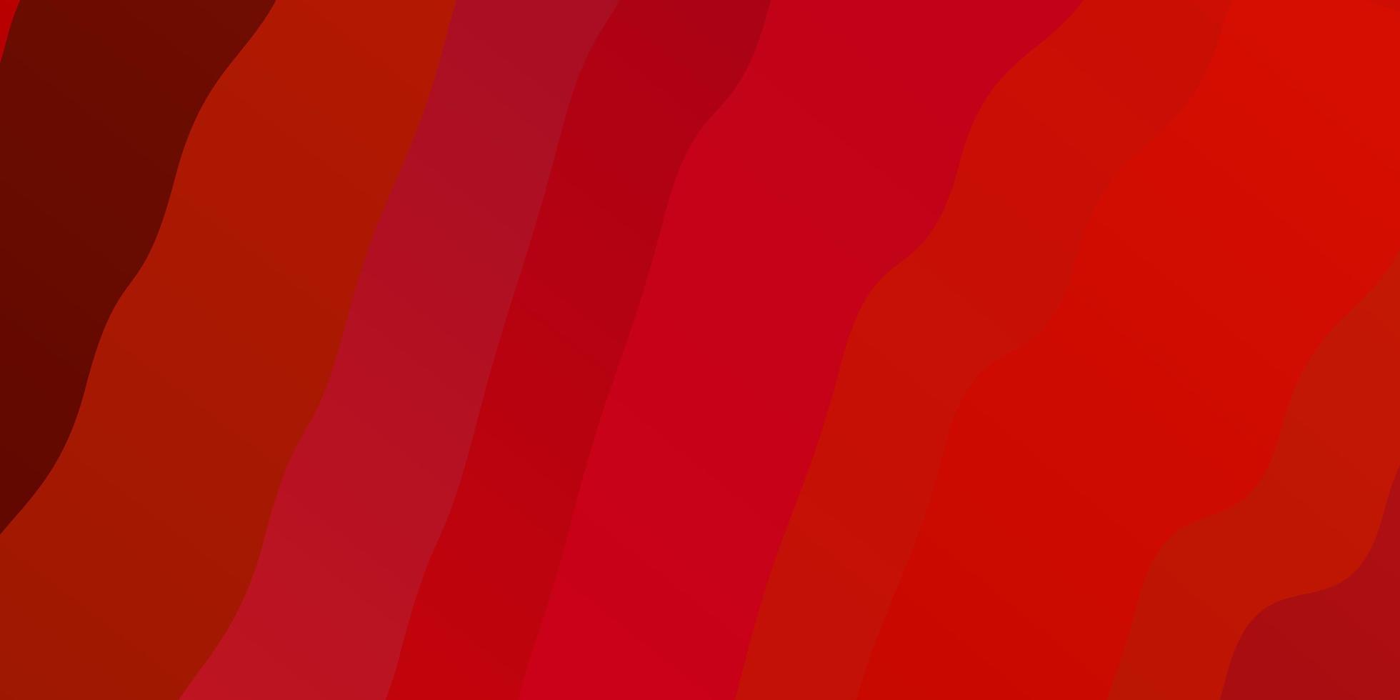 mörk röd vektormall med böjda linjer. vektor