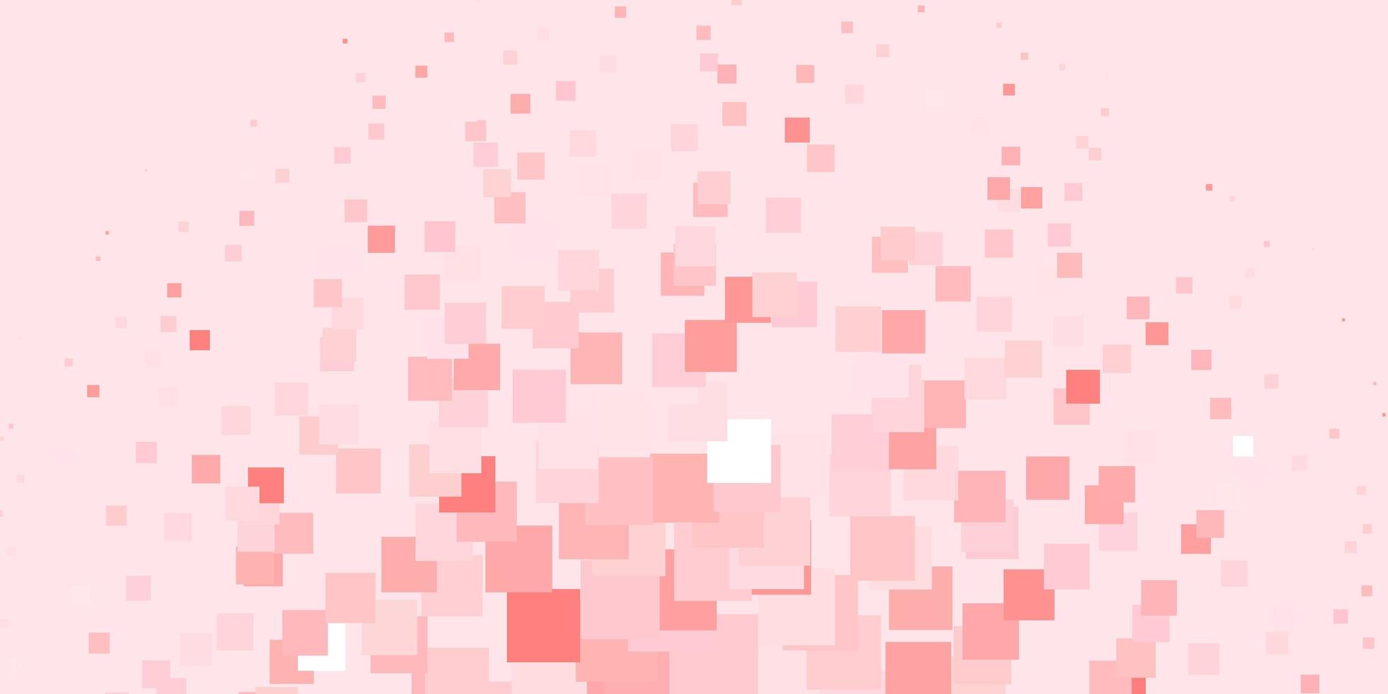 ljusröd bakgrund med rektanglar. vektor