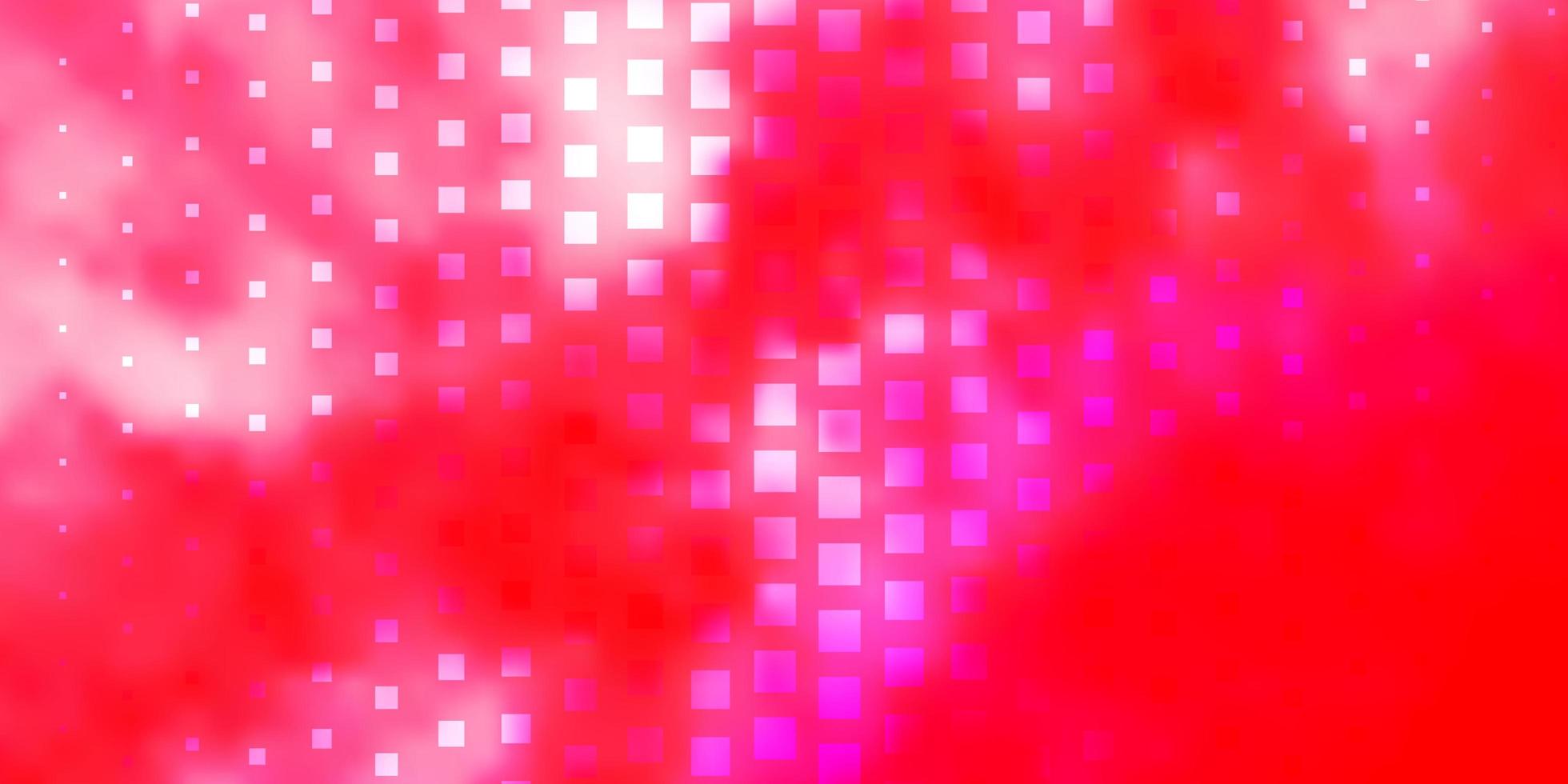 ljusrosa vektor bakgrund med rektanglar.