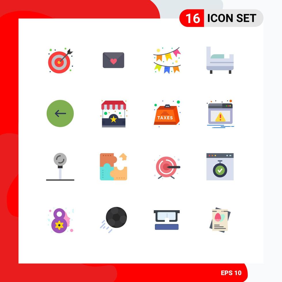 16 kreativ ikoner modern tecken och symboler av affär sluta prydnad spela knappar redigerbar packa av kreativ vektor design element