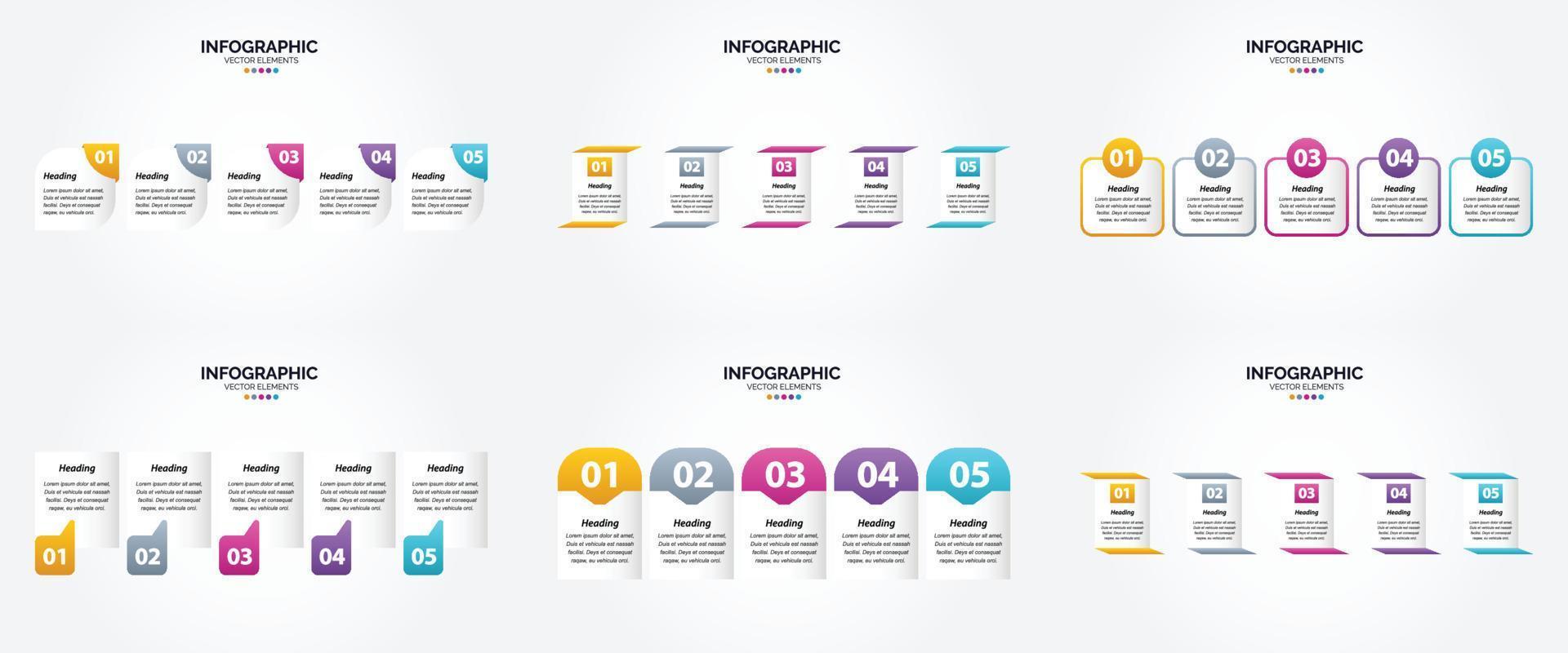 vektor illustration infographics platt design uppsättning för reklam broschyr flygblad och tidskrift